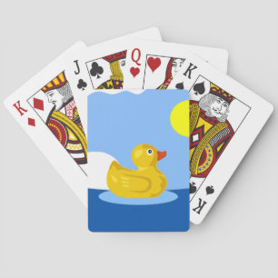 Rubber Ducky Plays Cards