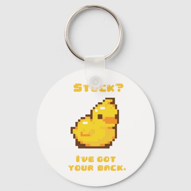 Rubber Ducky Programming Key Ring (Front)