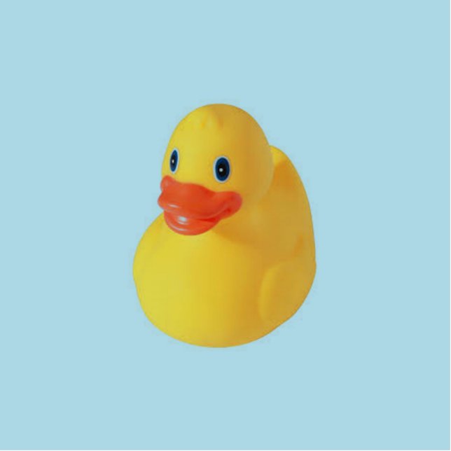 Rubber Ducky Standing Photo Sculpture (Front)
