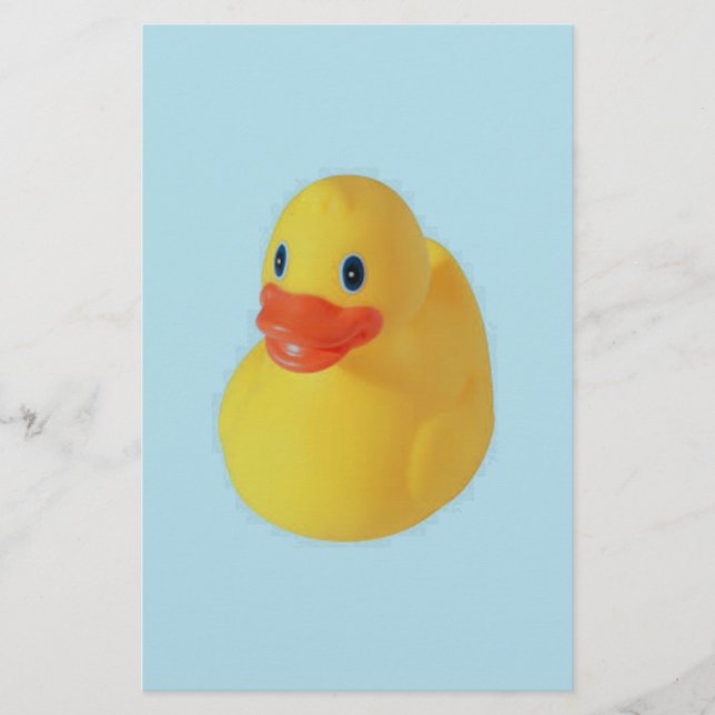 Rubber Ducky Stationery (Front)