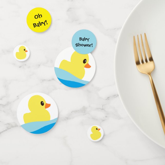 "Rubber Ducky" Table Confetti (Group)