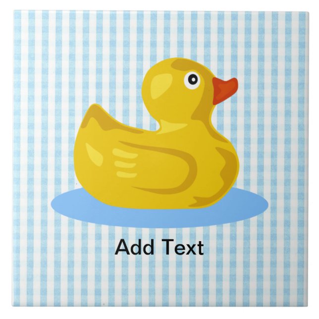 Rubber Ducky Template Tile (Front)
