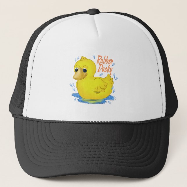 Rubber Ducky Trucker Hat (Front)