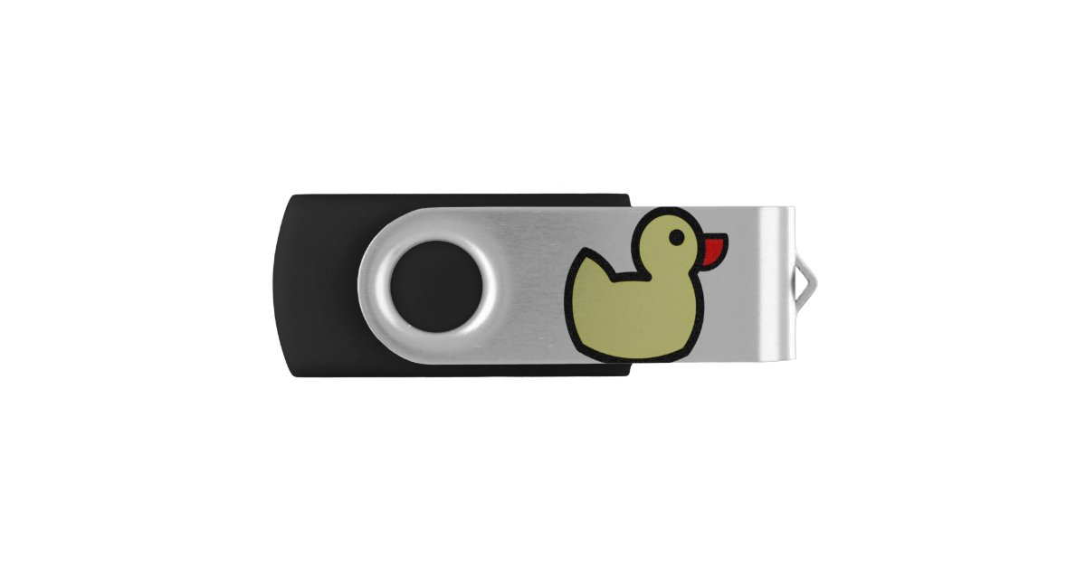 Rubber Ducky USB Flash Drive Zazzle