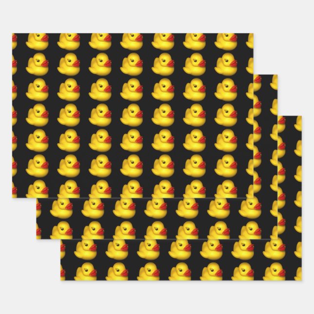 Rubber Ducky Wrapping Paper Sheet (Set)