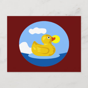 Rubber Ducky's Adventure Postcard