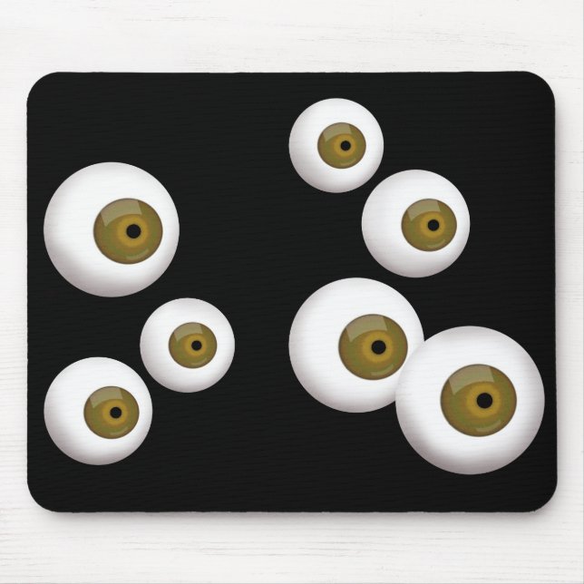 Rubber Eyeball Mouse Pad (Front)