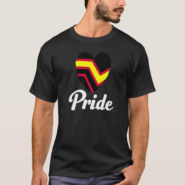 Rubber Gay Pride Rainbow Word T-Shirt (Front)