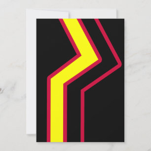 Rubber / Latex Pride Flag Holiday Card