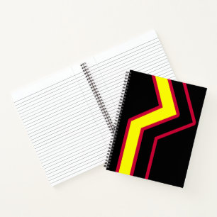 Rubber / Latex Pride Flag Notebook