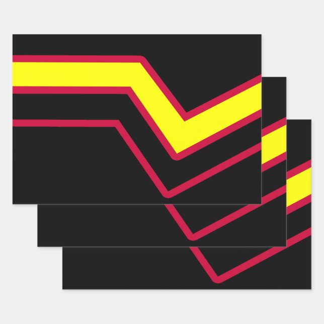 Rubber / Latex Pride Flag Wrapping Paper Sheet (Set)