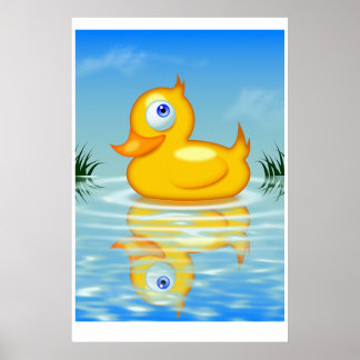 Rubber Quack Poster