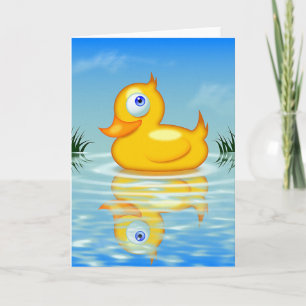 Rubber Quackling Card