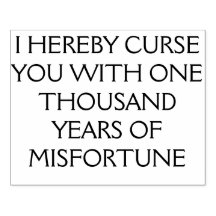 rubber stamp for busy, vengeful witches