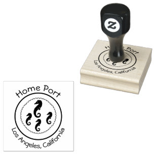 Rubber Stamp - Home Port