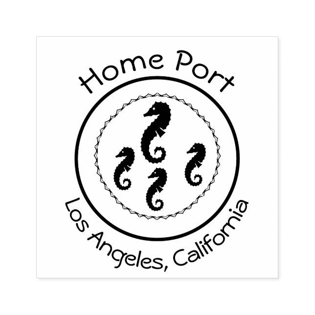 Rubber Stamp - Home Port (Imprint)
