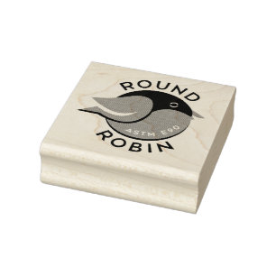 Rubber stamp of Round Robin logo