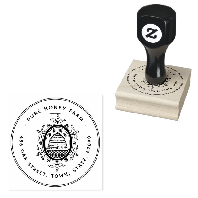 Rubber stamp | Pure Honey rubber stamp (Stamped)