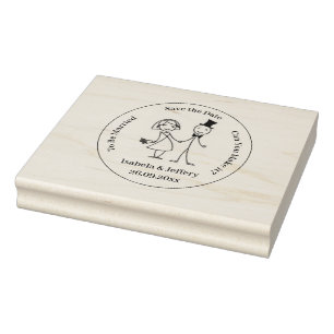 Rubber Stamp - Save The Date