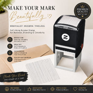 Rubber Stamps Custom Pre-Inked & Signature Stamp