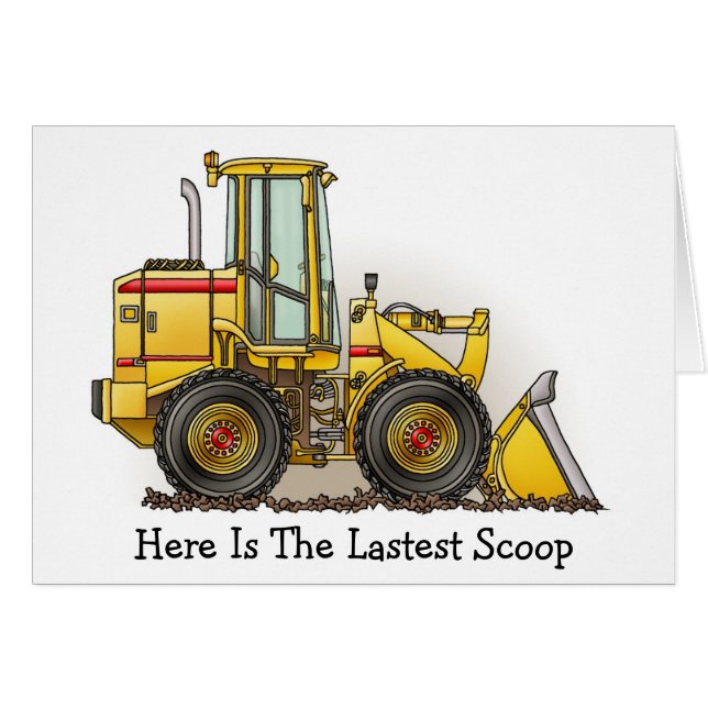 Rubber Tire Loader Construction Equipment (Front Horizontal)