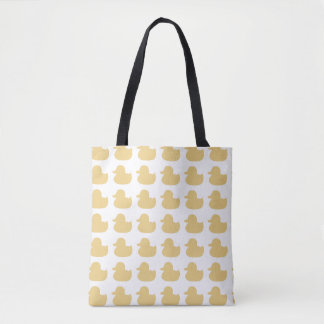 Rubber Yellow Ducky Design Tote Bag