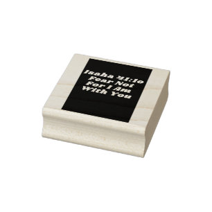 Rubberstamp Christian Bible verse Rubber Stamp