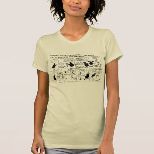 Rube Goldberg Watch Maker comic strip T-Shirt