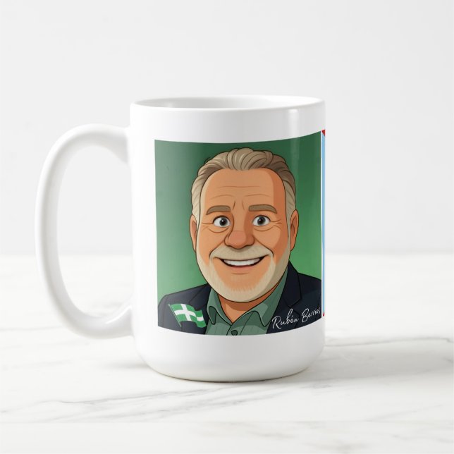 Ruben Berrios Presidente del PIP Coffee Mug (Left)