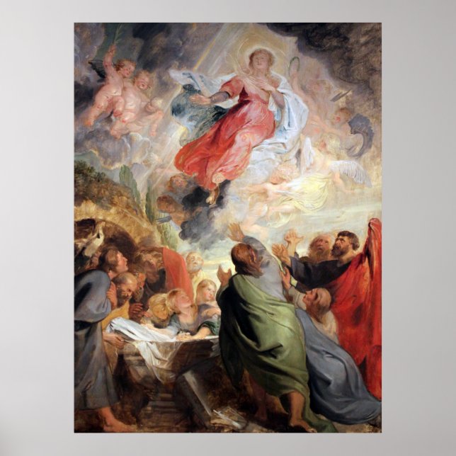Rubens – Assumption of the Virgin  Poster (Front)