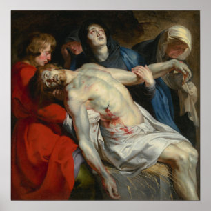 Rubens - Entombment Poster