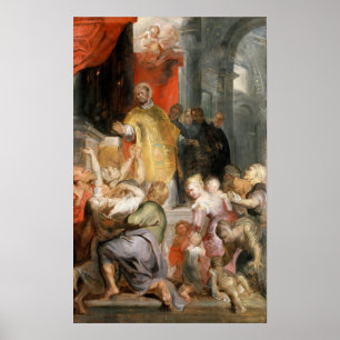 Rubens - Miracles Of Saint Ignatius Of Loyola Poster