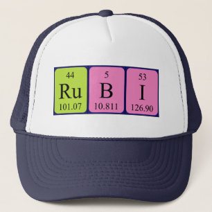 Rubi periodic table name hat