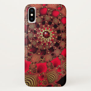Rubies & Gold iPhone Case-Mate X Case