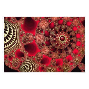 Rubies & Gold Photo Print