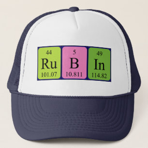 Rubin periodic table name hat