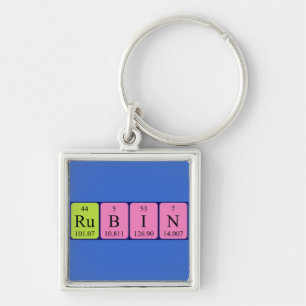 Rubin periodic table name keyring