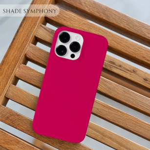 Rubine Red One of Best Solid Pink Shades For Case-Mate iPhone Case