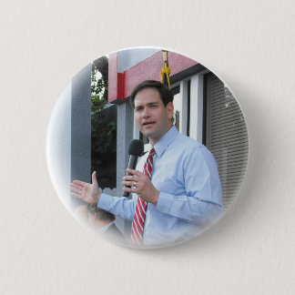 RUBIO-button 6 Cm Round Badge