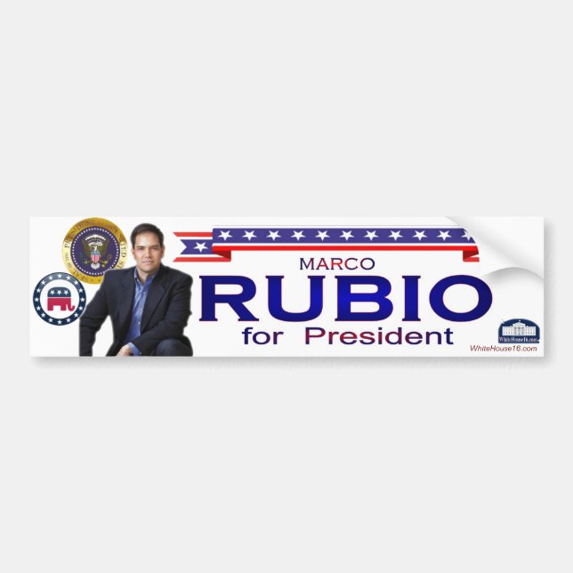 Rubio for President Bumper Sticker (Front)
