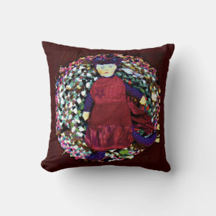 Rubra the Rag Queen Cushion