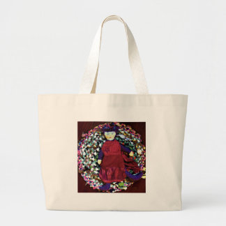 Rubra the Rag Queen Large Tote Bag