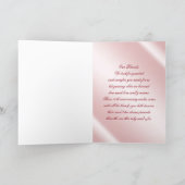 Ruby 40th Wedding Anniversary Greeting Card (Inside)