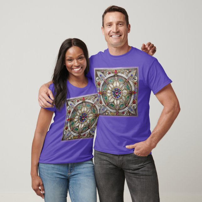 Ruby, Amethyst, Sapphire and, Pearl Mandala T-Shirt (Unisex)
