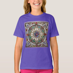 Ruby, Amethyst, Sapphire and, Pearl Mandala T-Shirt
