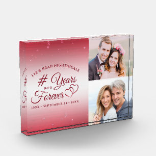 Ruby Anniversary Hearts YEARS INTO FOREVER 2 Photo