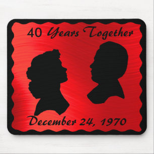 RUBY ANNIVERSARY-MOUSEPAD MOUSE MAT