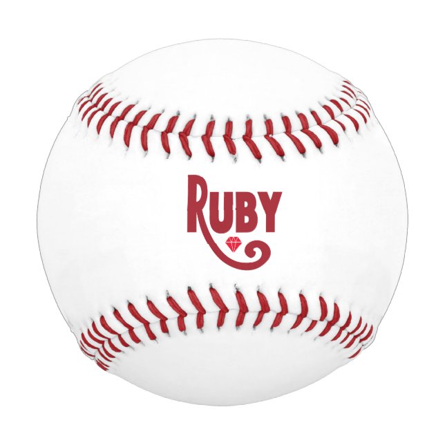Ruby Baseball (Front)