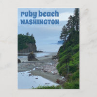 Ruby Beach Washington Olympic Twilight Travel