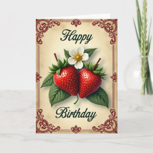 Ruby Berry Birthday Card